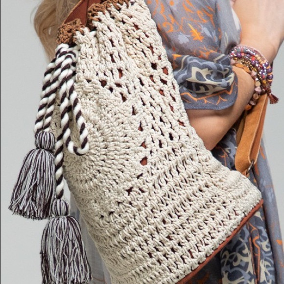 Handmade Crochet Backpack - Picture 10 of 11